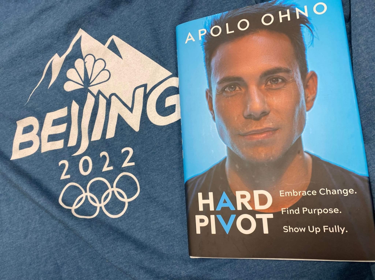 Apolo Ohno Makes a “Hard Pivot” After Olympics